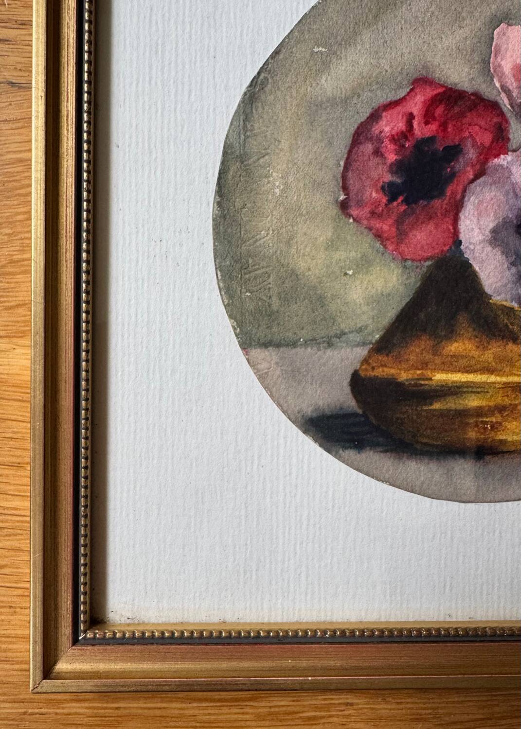 Still life with Nasturtiums signed Cornillon 20th century