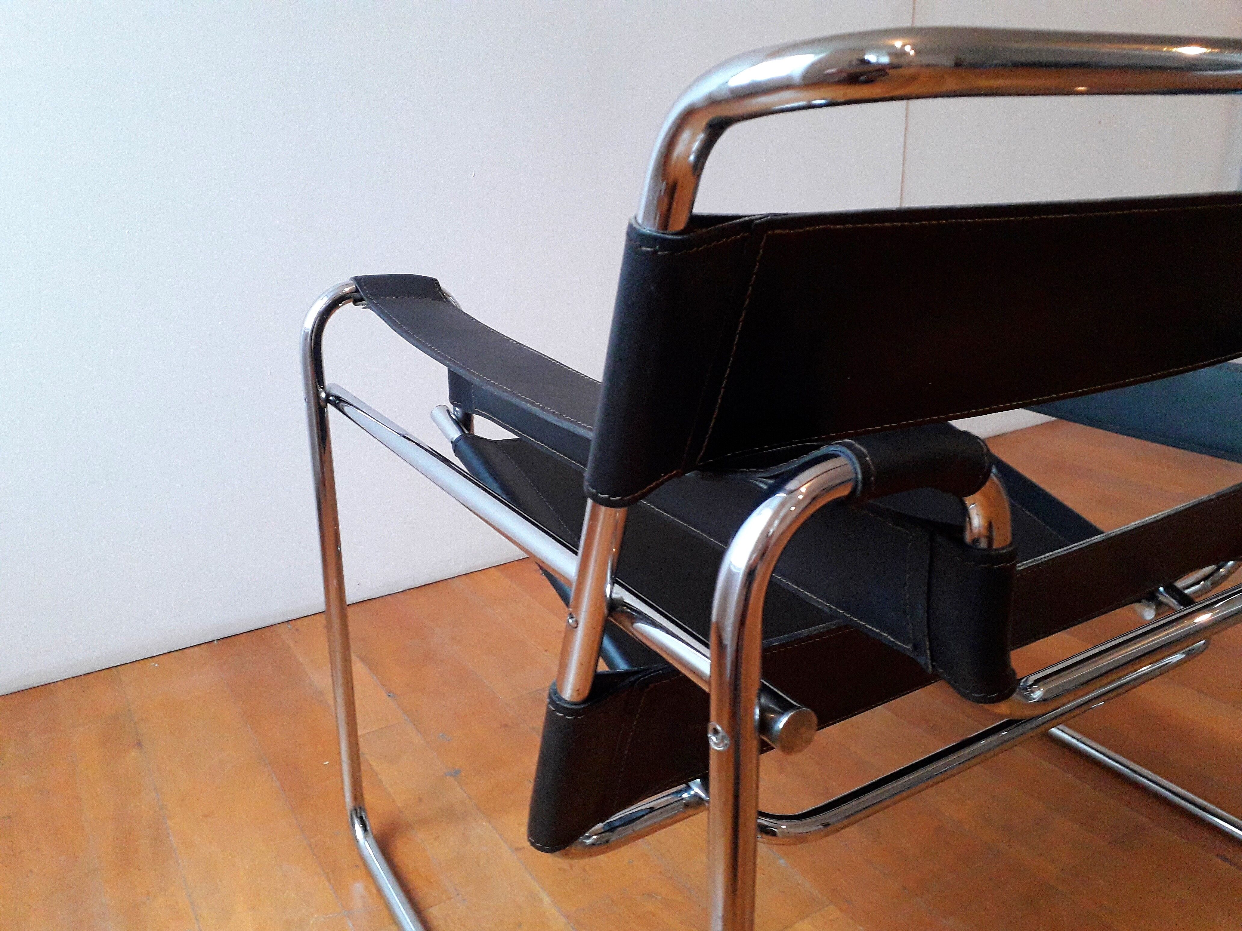 Marcel Breuer Vintage Wassily armchair