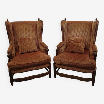 Atypical old armchairs