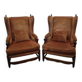 Atypical old armchairs