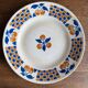 Plat rond creux terre de fer