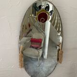 Art deco mirror 57x33cm