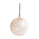 Space Age glass pendant light, 1970s