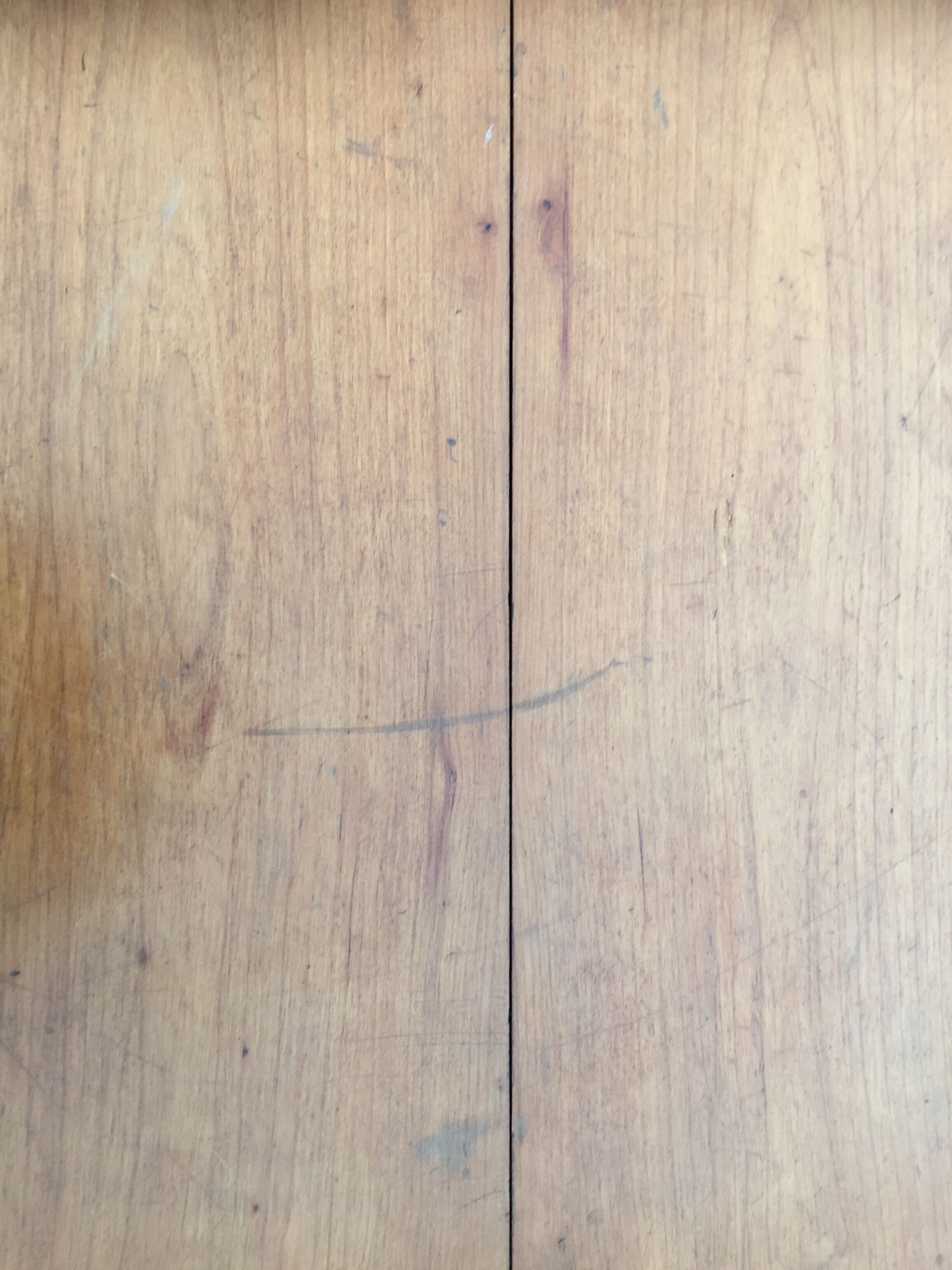 Old oval table Louis Philippe with 6 feet