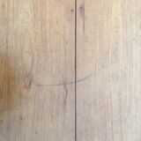Old oval table Louis Philippe with 6 feet