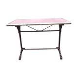 Bistro Art deco cast iron table