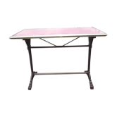 Bistro Art deco cast iron table