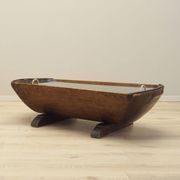 Pine coffee table, Italian design, 1960s, production: Italy