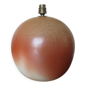 Lampe boule en céramique années 50 60