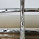 Streamlined coat rack, rockabilly, in chrome metal and bakelite 1970