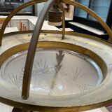 Large chandelier early twentieth in bronze