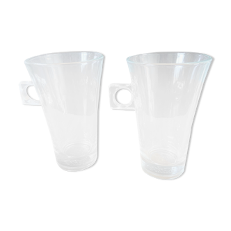 Lot de 2 verres Latte Macchiatto Dolce Gusto