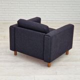 1970s, Danish design by H.J. Wegner, reupholstered armchair, model GE300.