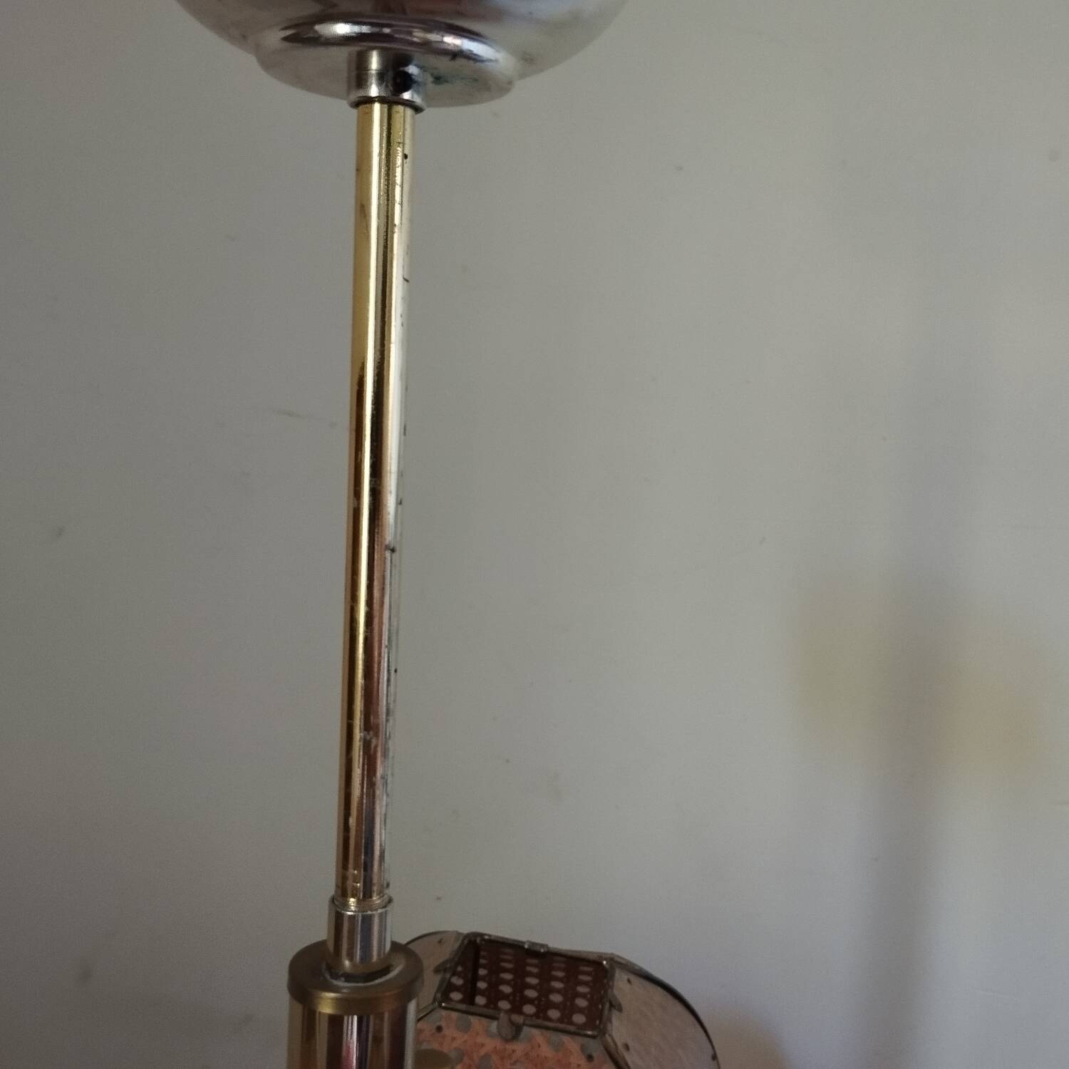 Cane chandelier from the 70s and 80s
