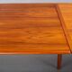 Danish teak extendable dining table, 1960