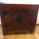 Old Chinese buffet in solid elm