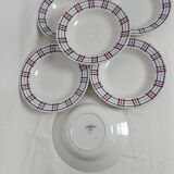 Deep plates Sarreguemines Poitou