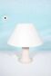 Bohemian table lamp from the 60s/70s, with textured natural tones.