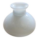 Abat day in white opaline