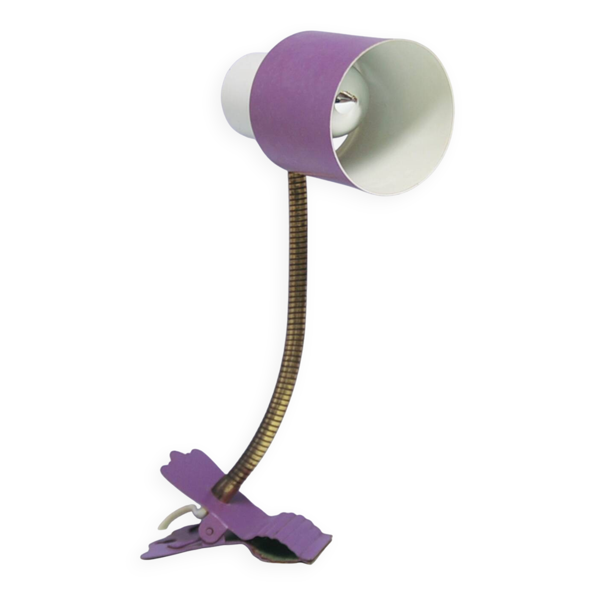 Purple clamp lamp Hala Zeist