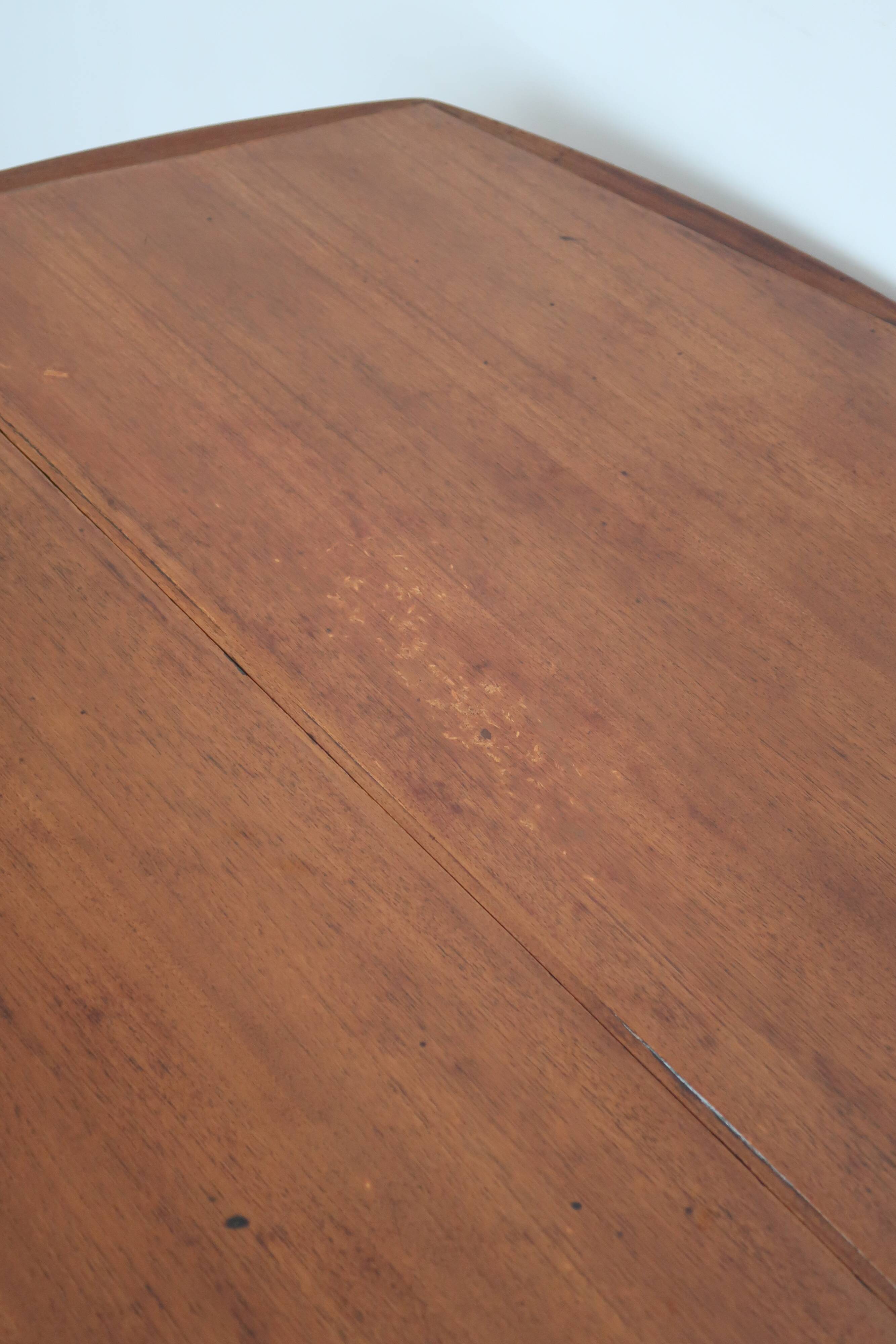 Scandinavian square dining table