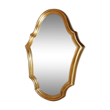 Old mirror frame in gilded wood 23x34cm