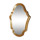 Old mirror frame in gilded wood 23x34cm