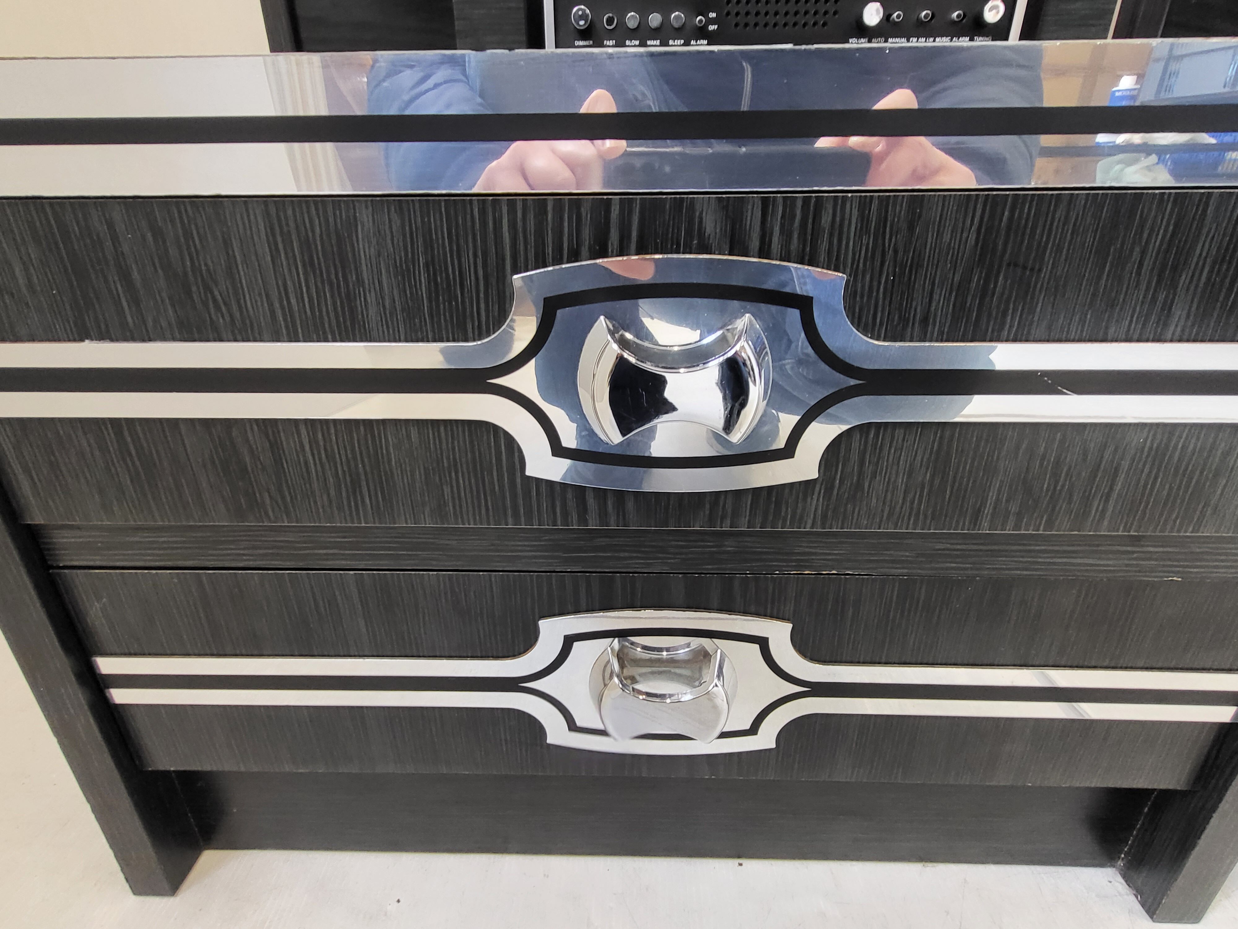 Pair of vintage bedside tables 1970