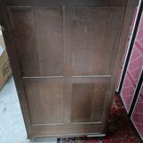Old display cabinet, classic style, solid oak