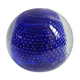 old-fashioned blue deco vintage presses papers sulphide paperweight