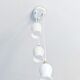 Suspension trio blanche vintage