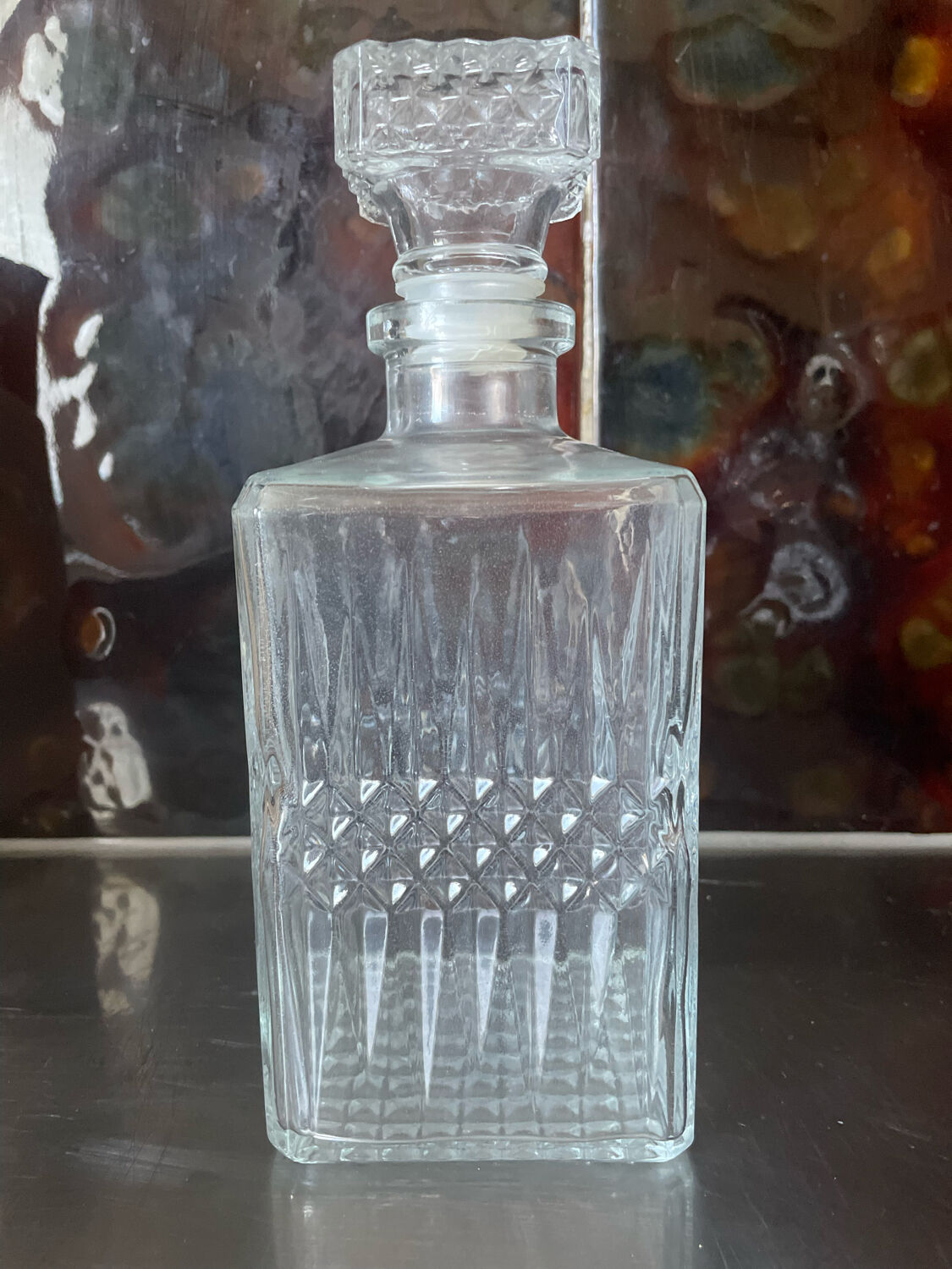 Vintage whisky decanter 1970