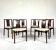 Mid-Century dining chairs, set of 6, Italy, 1960s