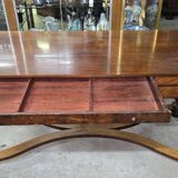 Antique Empire-style mahogany desk
