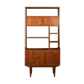 Retro Teak 1960s Two Sided Mid Century Room Divider Bookcase Shelving