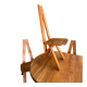 Chaises S45 Pierre Chapo vintage orme massif 1970