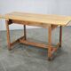 1960s Czech Coffee Table in Solid Oak by Krásná Jizba
