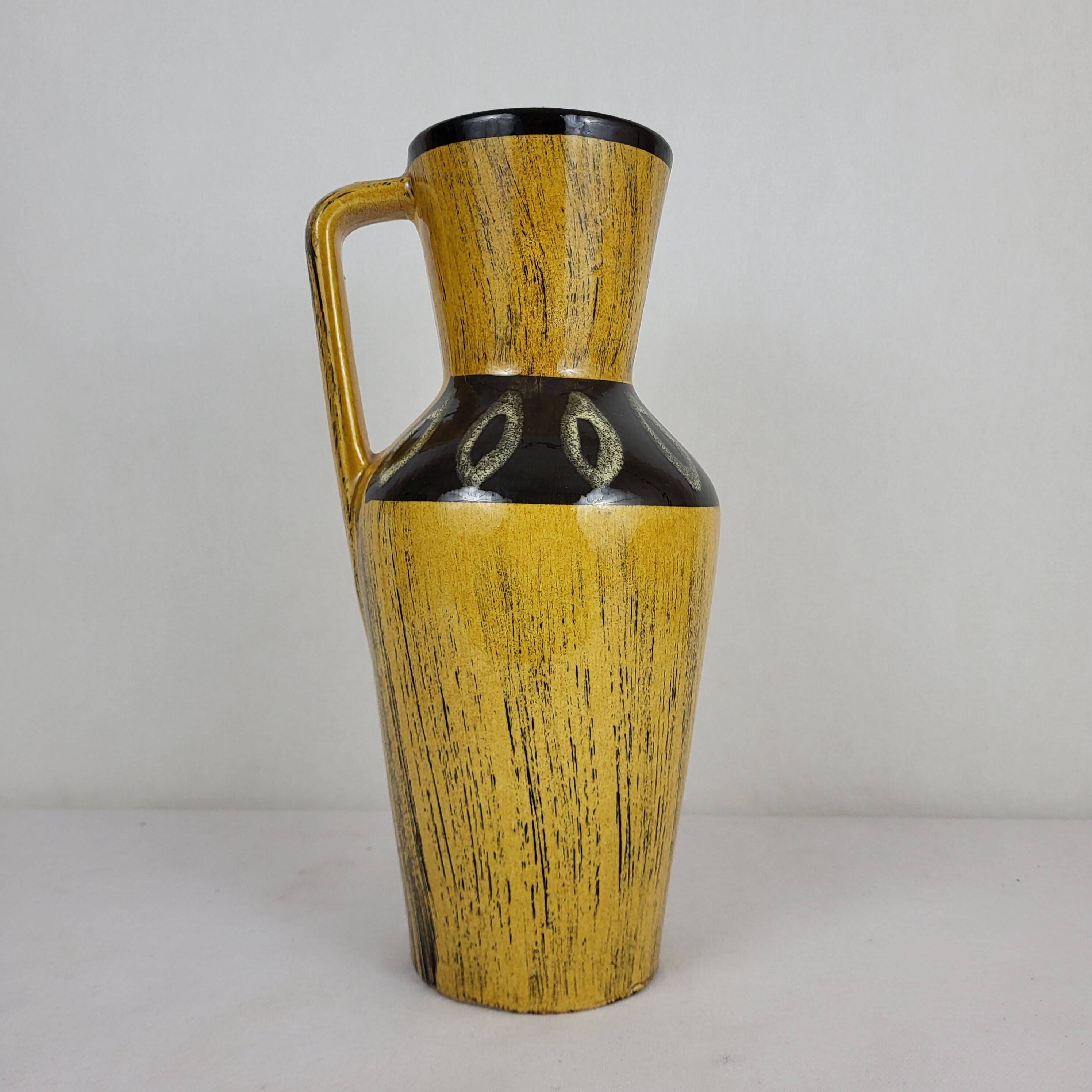 Vintage Scheurich ceramic vase 1960-70'