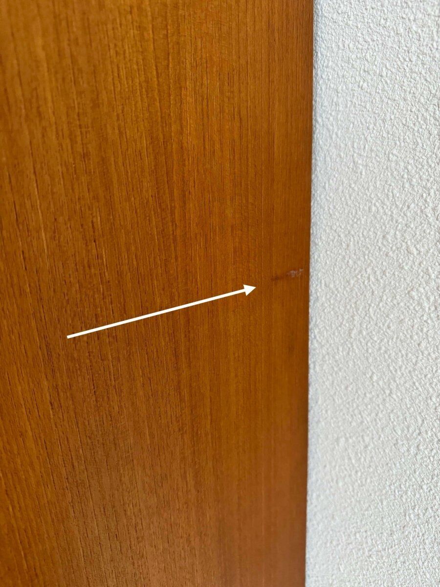 Armoire à tambour vintage en teck