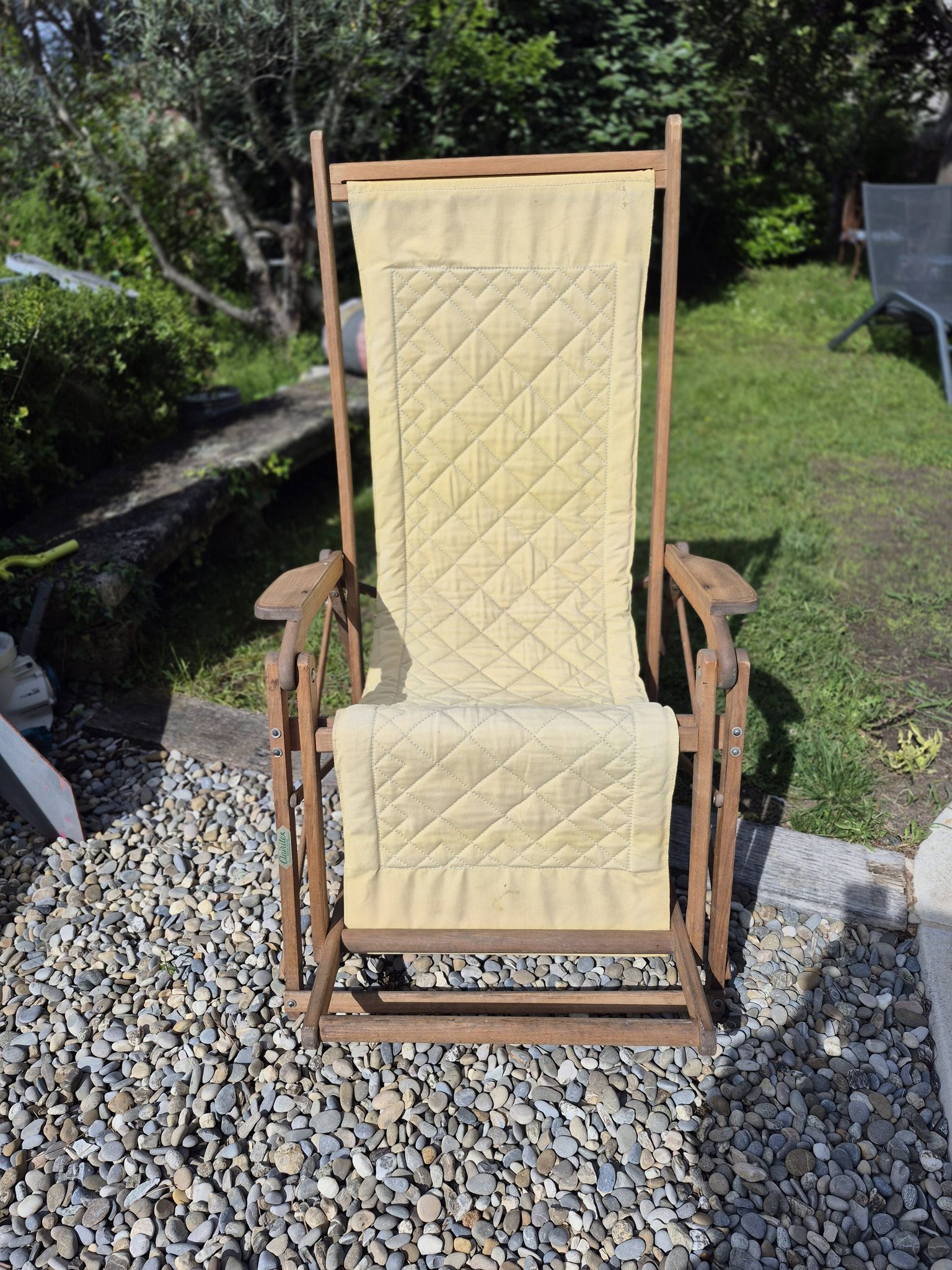 Fifties deck chair