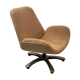 Vintage swan style swivel chair