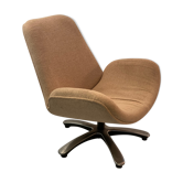 Vintage swan style swivel chair