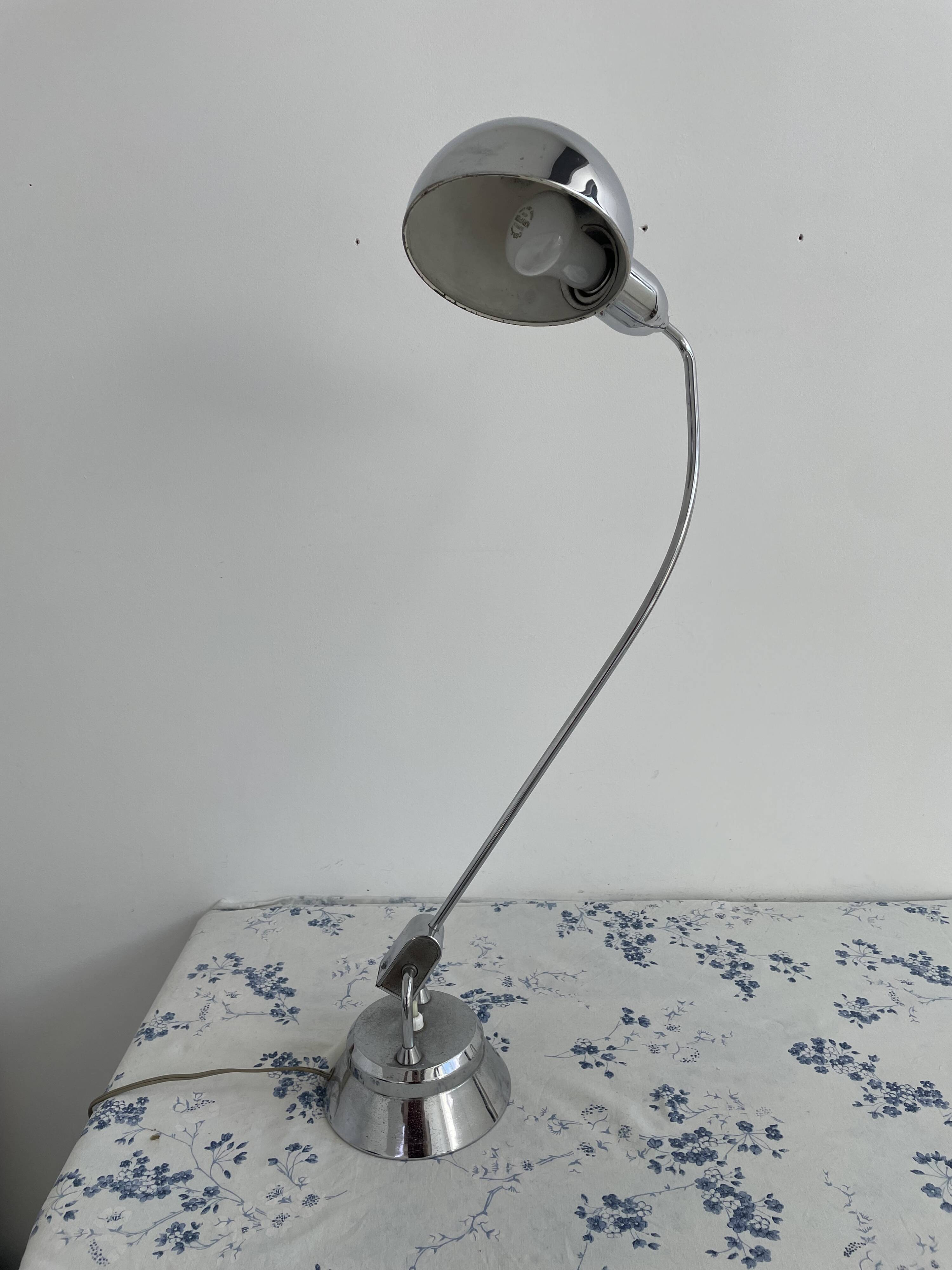 JUMO 605, large Typewriter Lamp, Charlotte Perriand – 1950s