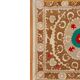 Vintage Turkish hand-knotted rug 118x128 cm
