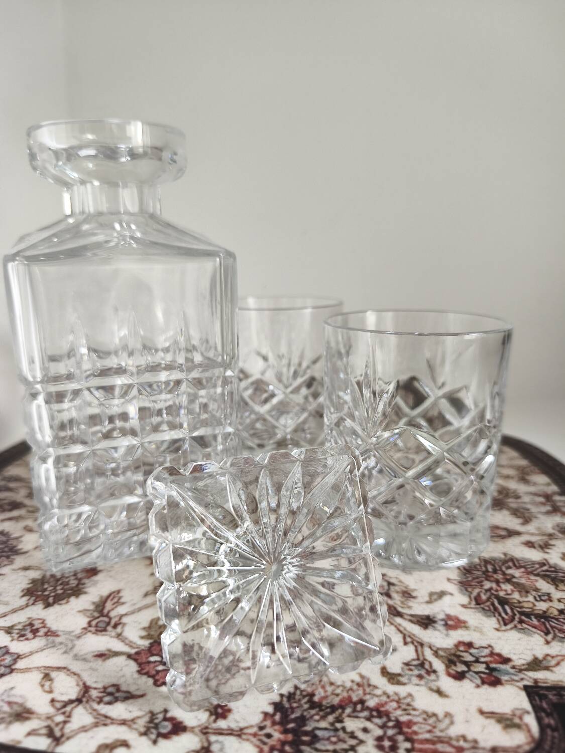 Ensemble Carafe et verres à whisky