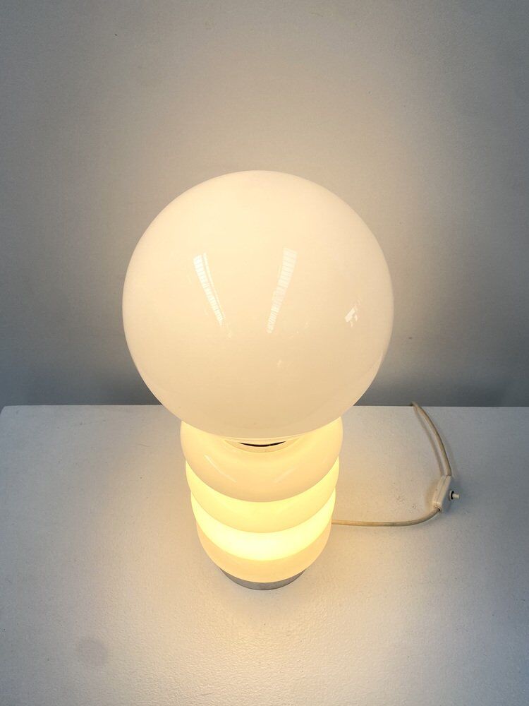 Vintage Italian Murano glass table lamp by Carlo Nason for AV Mazegga, 1960s