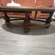 Round coffee table Roger Capron Vallauris - Model "Les Herbiers" - Diameter
