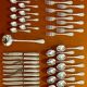 Christofle Malmaison 49-piece cutlery set for 12 people, excellent condition