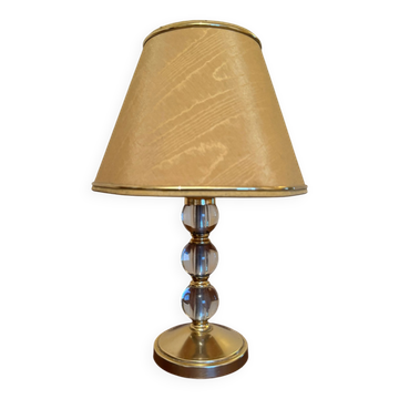 Adnet style glass ball lamp from the 60s