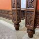 Pair of walnut beds from the early 20th century